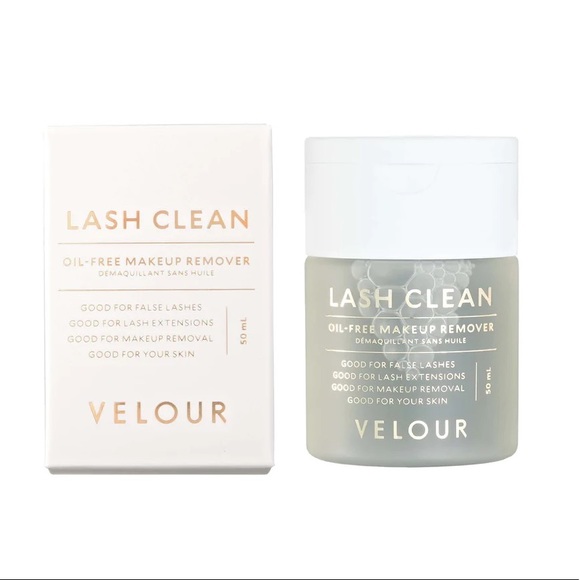 Velour Beauty Lash Clean - Oil-Free Makeup Remover for Eyes, False Lashes - Picture 2 of 10